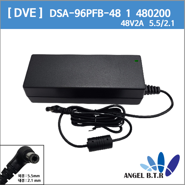 [중고][DVE]DSA-96PFA-48 1 480200/ 48V2A/ 48V 2A/SMPS 아답터