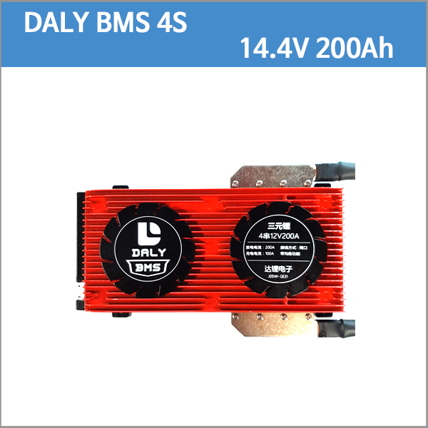 DALY 리튬이온 배터리 BMS 4S 200Ah 4S200Ah 14.4V 14.8V 16.8V  BMS 보호회로