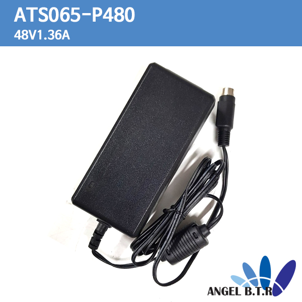 [ATS]ATS065-P480 48V1.36A /48V 1.36A 4PIN 좌/우 /CCTV  SMPS 아답타