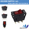 [다전전기]DJO ROCKER SWitch 125V12A/250V6A/ 네온램프 적색  라커스위치(20개입)