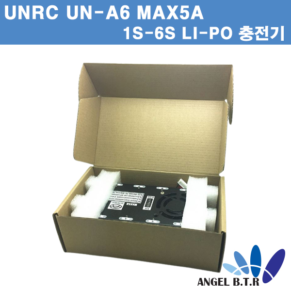 UNRC UN-A6 MAX 5A RC LiPo 배터리 충전기 보조 장치